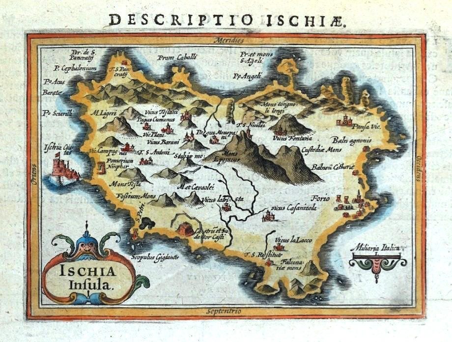 mappa ischia antica