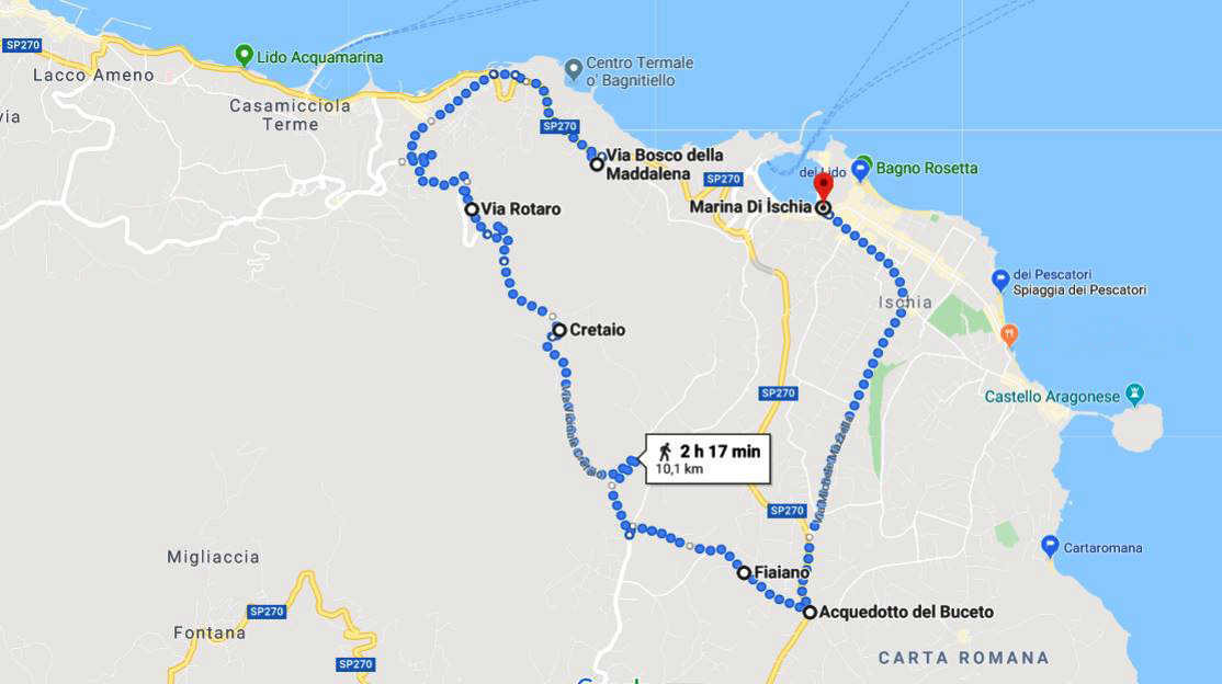 Proposta itinerario quattro